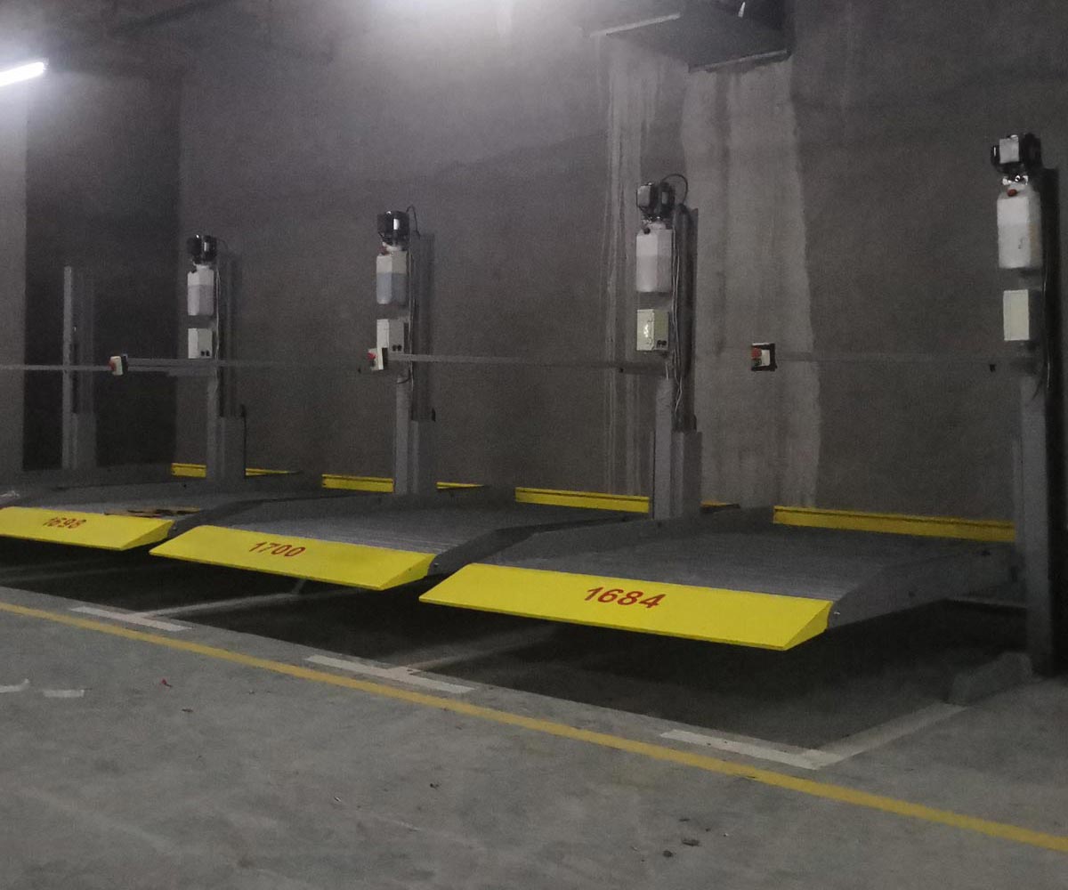 芒市升降橫移機械式停車設備過驗收