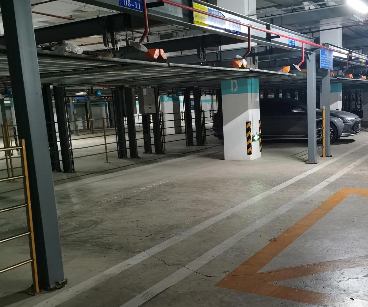 兩層PSH型停車立體車庫過規劃
