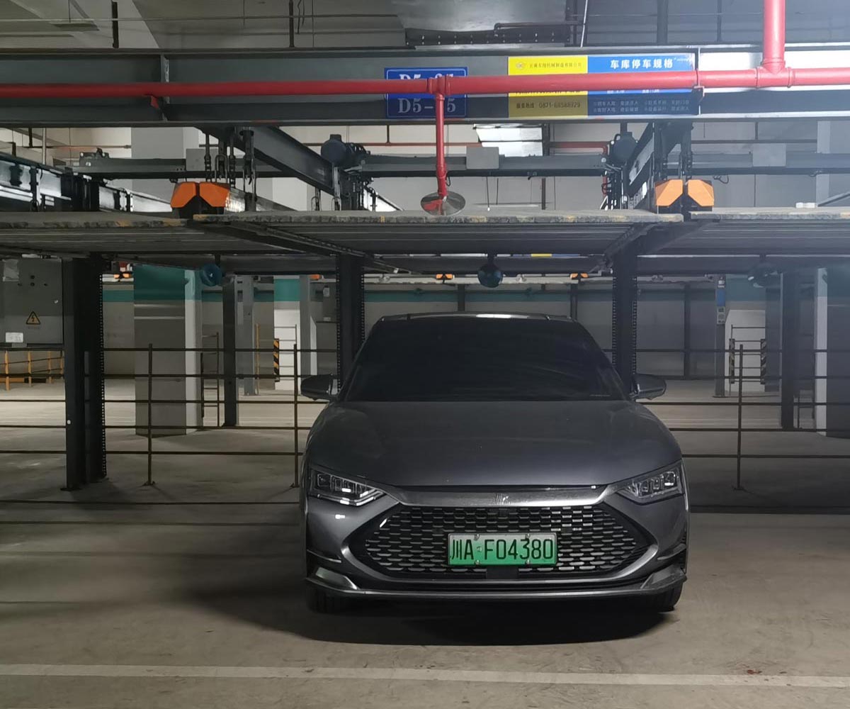小區2層簡易升降機械立體停車設備 小區2層簡易升降機械立體停車設備